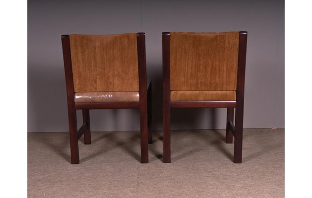 Chairs in Beech Wood and Velvet, Set of 2-SRP-1732812