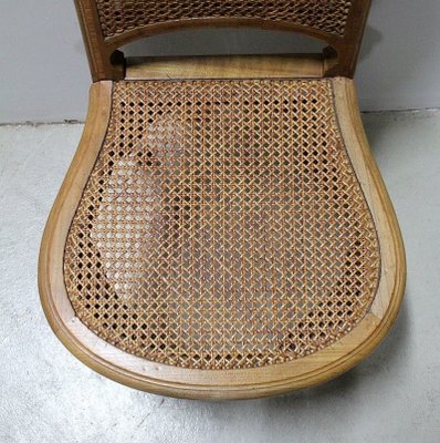 Chairs in Cane & Solid Blonde Cherry, 1920s or 1930s, Set of 2-RVK-1222075