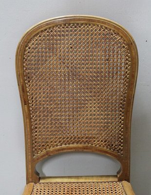 Chairs in Cane & Solid Blonde Cherry, 1920s or 1930s, Set of 2-RVK-1222075