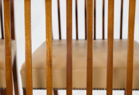 Chairs in Mahogany, 1960s, Set of 8-SA-1255577