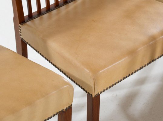 Chairs in Mahogany, 1960s, Set of 8-SA-1255577