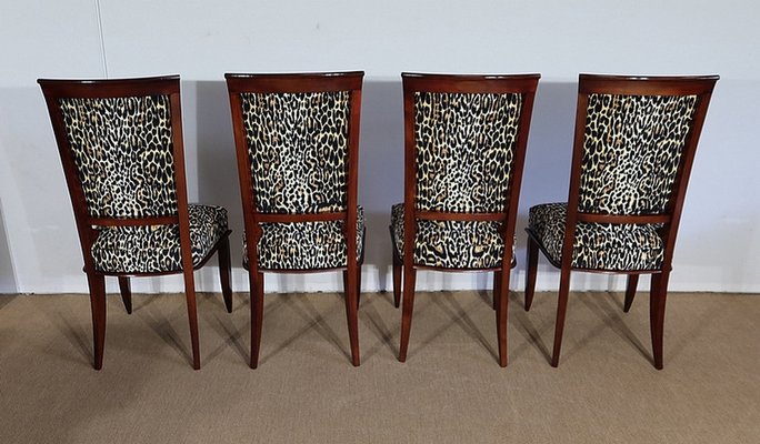 Chairs in Solid Beech, 1960s, Set of 4-RVK-1275099