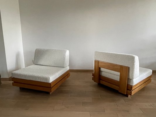 Chairs in Solid Elm from Maison Regain, 1960s, Set of 2-OTV-1078216