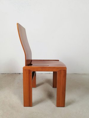 Chairs in the style of Carlo Scarpa, Italy, 1970s, Set of 6-UIW-1447796