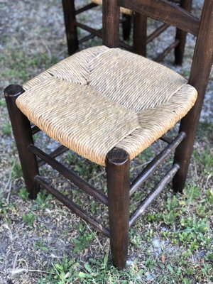 Chairs in the Style of Charlotte Perriand, 1950, Set of 6-SSK-1012979