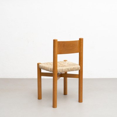 Chairs in the style of Charlotte Perriand, 1980s, Set of 6-WM-1317471