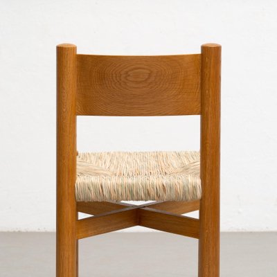 Chairs in the style of Charlotte Perriand, 1980s, Set of 6-WM-1317471