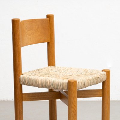 Chairs in the style of Charlotte Perriand, 1980s, Set of 6-WM-1317471