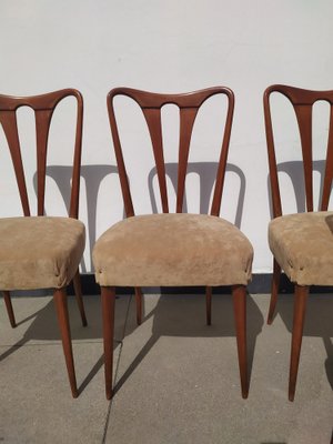 Chairs in the Style of Guglielmo Ulrich, 1940s, Set of 6-EI-1259323