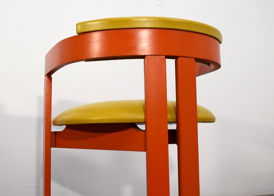 Chairs in the style of Pi Greco, Italy, 1960s, Set of 4-AOL-1754593