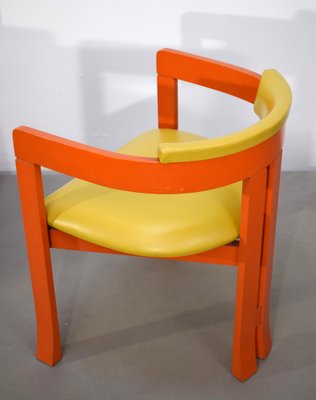 Chairs in the style of Pi Greco, Italy, 1960s, Set of 4-AOL-1754593