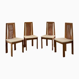 Chairs in Vienna Straw and Ash Wood, 1970s, Set of 4-GTS-1325656