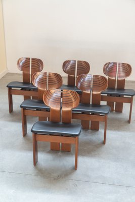 Chairs Mod. Africa by Afra Scarpa, 1990s, Set of 12-KNM-1793468