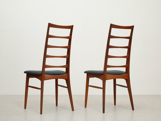 Chairs Model Lis by Niels Koefoed Teak for Koefoeds Møbelfabrik, Set of 6-ICF-2028822