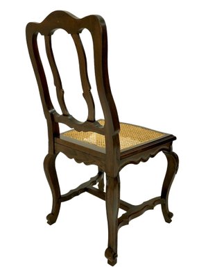 Chairs with Rattan Braid, France, 1750s, Set of 4-CXC-982712