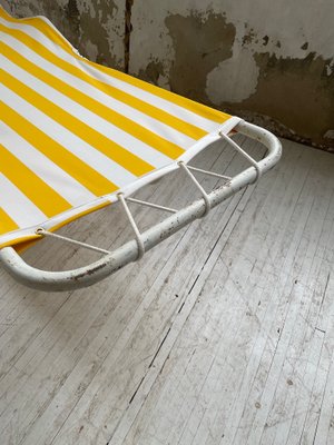 Chaise Longue in Yellow and White-LCU-991809