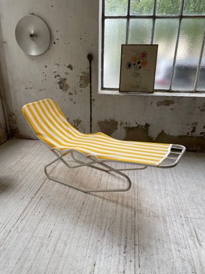 Chaise Longue in Yellow and White-LCU-991809