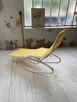 Chaise Longue in Yellow and White-LCU-991809