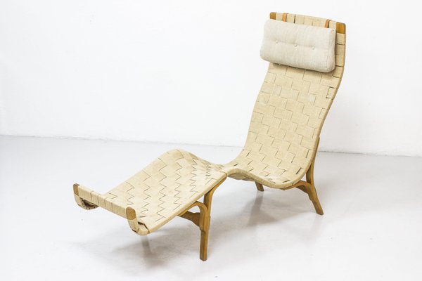 Chaise Lounge in the Style of Bruno Mathsson, 1940s-KO-635268