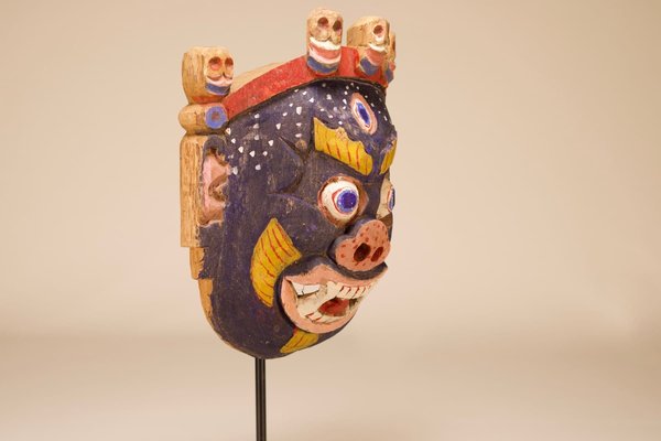 Cham Mahakala Mask, 1920s-OWS-1799872