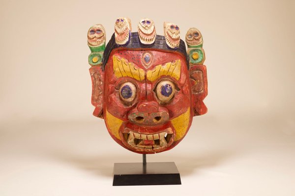 Cham Mahakala Mask, Tibet or Nepal-OWS-1798516