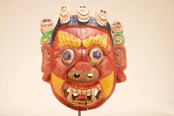 Cham Mahakala Mask, Tibet or Nepal-OWS-1798516