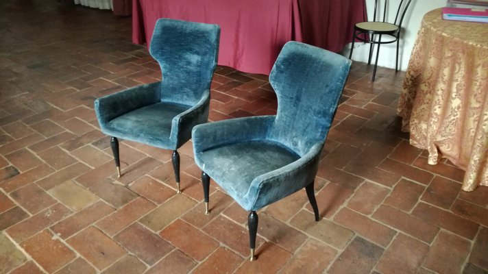 Chamber Armchairs by Paolo Buffa, Set of 2-VDX-1186313