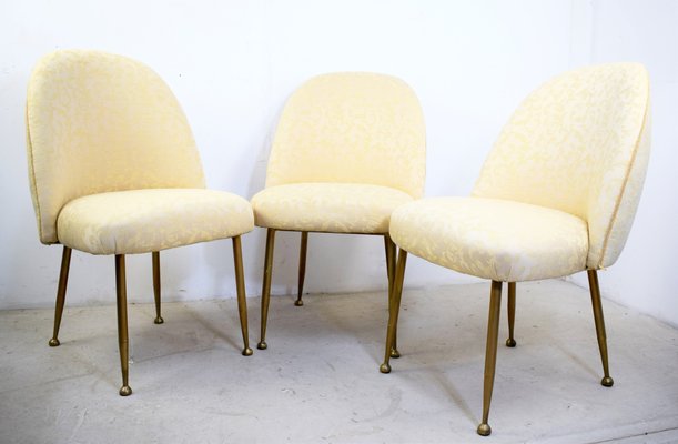 Chamber Chairs, Italy, 1960s, Set of 3-AOL-1377128