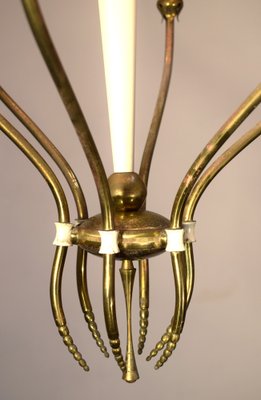 Chandelier 6 Lights, Italy, 1950s-AOL-1772597