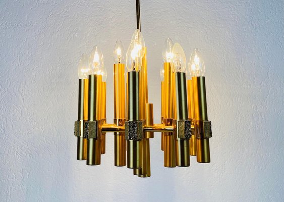 Chandelier attributed to Angelo Brotto for Esperiai, Italy, 1960s-PUK-1418999