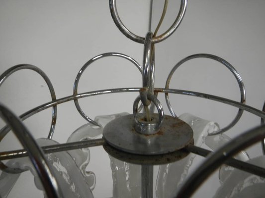 Chandelier attributed to Angelo Mangiarotti for Viscosi, 1960s-WWQ-1783428