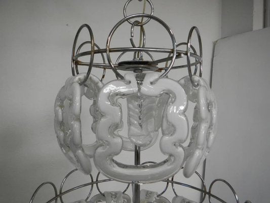 Chandelier attributed to Angelo Mangiarotti for Viscosi, 1960s-WWQ-1783428