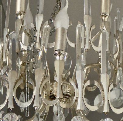 Chandelier attributed to Gaetano Sciolari, 1970s-FOI-1742589