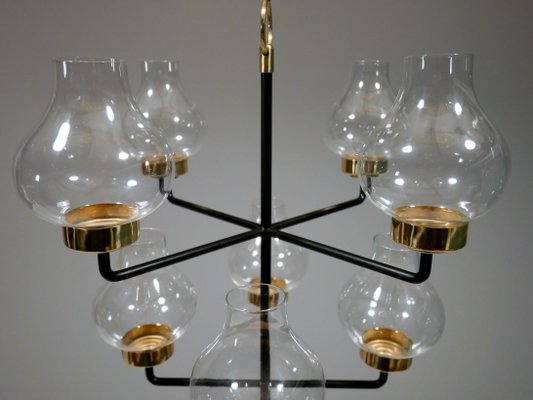 Chandelier by Anders Pehrson for Ateljé Lyktan, 1960s-OGU-593730