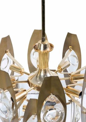 Chandelier by Angelo Gaetano Sciolari for Oscar Torlasco, 1960s-ZCI-2025167