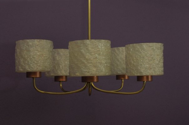 Chandelier by Carl Fagerlund for Orrefors, 1960s-KDW-1366905