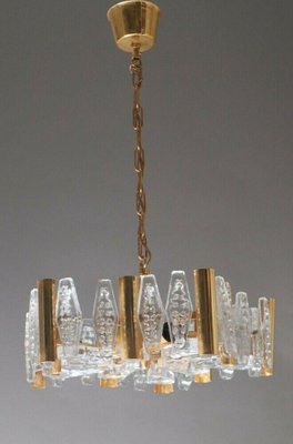 Chandelier by Carl Fagerlund for Orrefors, 1960s-ESB-1376810