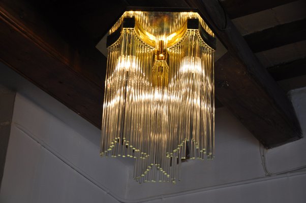 Chandelier by Gaetano Sciolari for Lightolier, Italy, 1970s-EJE-960608