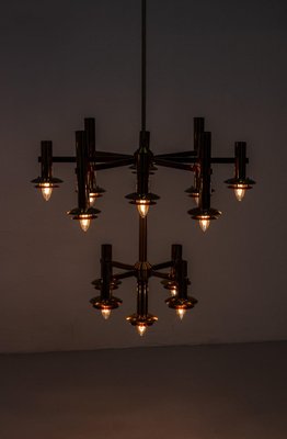 Chandelier by Holger Johansson for Westal, 1970s-KO-765075