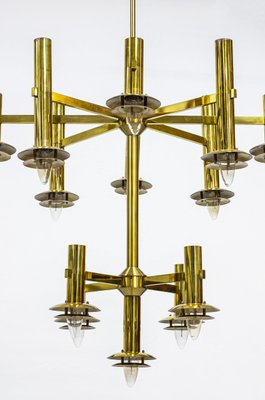 Chandelier by Holger Johansson for Westal, 1970s-KO-765075