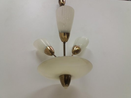 Chandelier by Josef Hurka for Napako, 1960s-TZ-899255