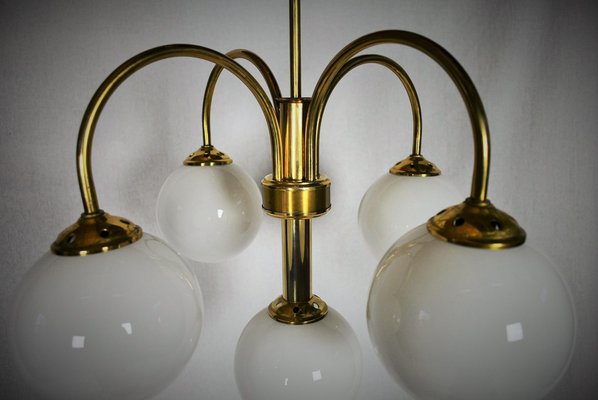 Chandelier by Kamenicky Senov, 1950s-TZ-890819