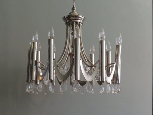 Chandelier by Oscar Torlasco for Stillkronen, Italy, 1970s-UKG-1057107