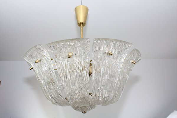 Chandelier from Kalmar, 1950s-ZWH-1348925