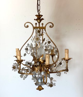 Chandelier from Maison Baguès, 1960s-NPC-1431634