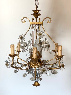 Chandelier from Maison Baguès, 1960s-NPC-1431634