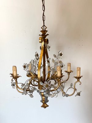 Chandelier from Maison Baguès, 1960s-NPC-1431634