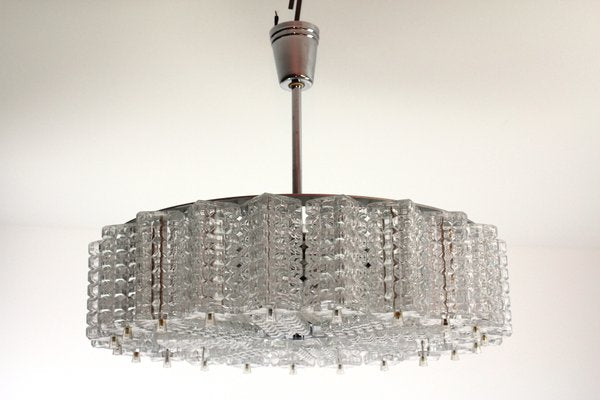 Chandelier from Stölzle, 1960s-ZWH-1424767