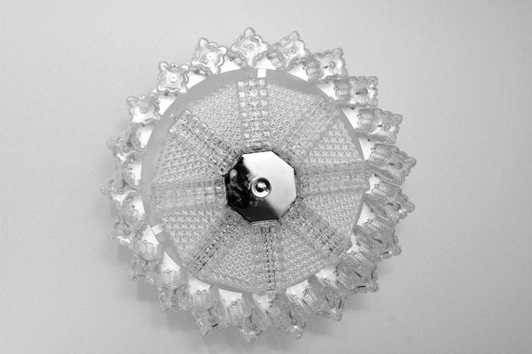 Chandelier from Stölzle, 1960s-ZWH-1424767