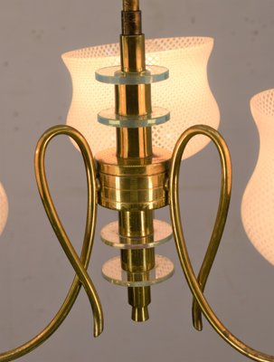 Chandelier from Venini, Italy, 1950s-AOL-1259023